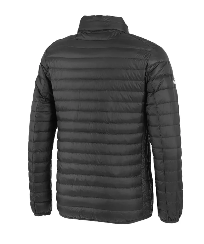Пик Мужской теплый пуховик полиэстер 90% серый утиный пух износостойкие зимние спортивные пальто куртка