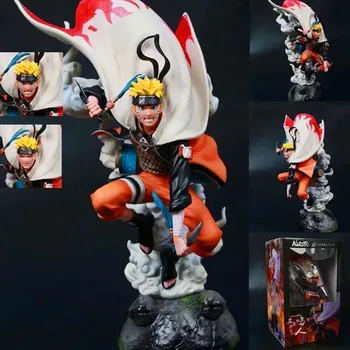 

32cm Anime NARUTO Uzumaki Naruto Battle Form Toys PVC Action Figure Collectible Decoration Model Toy