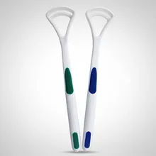 2 шт., модный очиститель языка, неприятный воздух, новинка, горячая Распродажа, скребок для рук, щетка с силиконовой ручкой, гигиена полости рта, уход за зубами, чистка