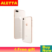 Entsperrt Apple iPhone 8 Plus 5,5 zoll Gesicht ID NFC ROM 64GB/256GB Smartphone A11 Hexa-core Apple Zahlen