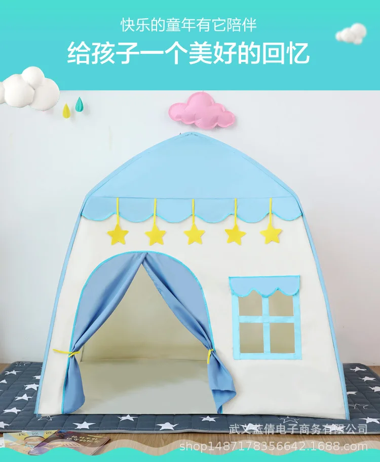 Children's Tent Baby Play House Super Large Room Flowers Blossoming House Tent Outdoor Tent Spot Kids Indoor Tent