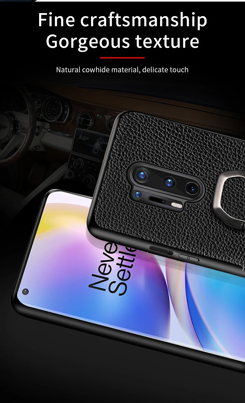 LANGSIDI Magneic ring phone case For oneplus 8 9 PRO 7 7T 8PRO 8T nord 2 N10 N100 ONE PLUS 9R 6 6T Genuine leather cover funda LANGSIDI Magneic ring phone case For oneplus 8 9 PRO 7 7T 8PRO 8T nord 2 N10 N100 ONE PLUS 9R 6 6T Genuine leather cover funda