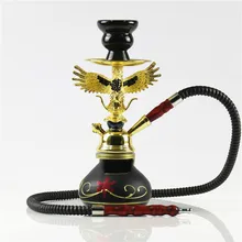 Набор стеклянных кальян портативная трубка для кальяна с одним шлангом керамические ароматизаторы табака чаша Щипцы для углей аксессуары