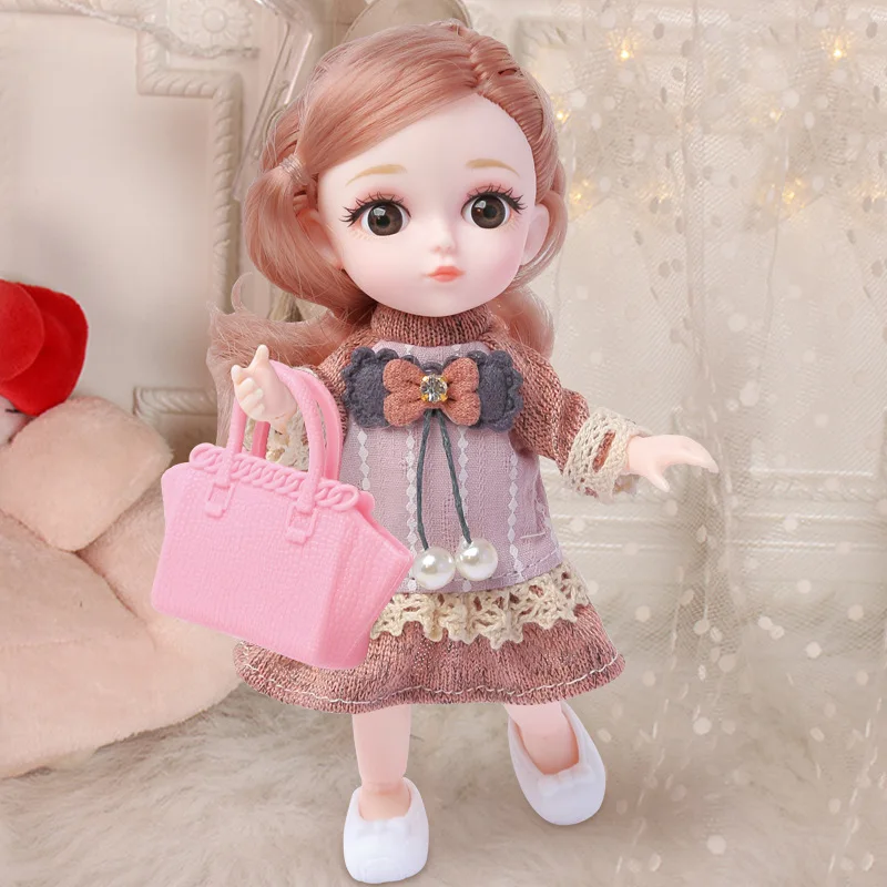 Детская 16 см Ba Bi BJD Кукла Принцесса Набор игровой домик подарочная коробка