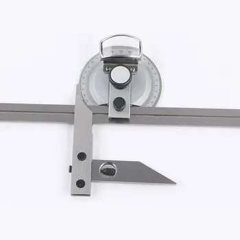 

360 Degree Universal Bevel Protractor Angle Measuring Finder Precision Goniometer Angular Ruler With Magnifier Woodworking Tool
