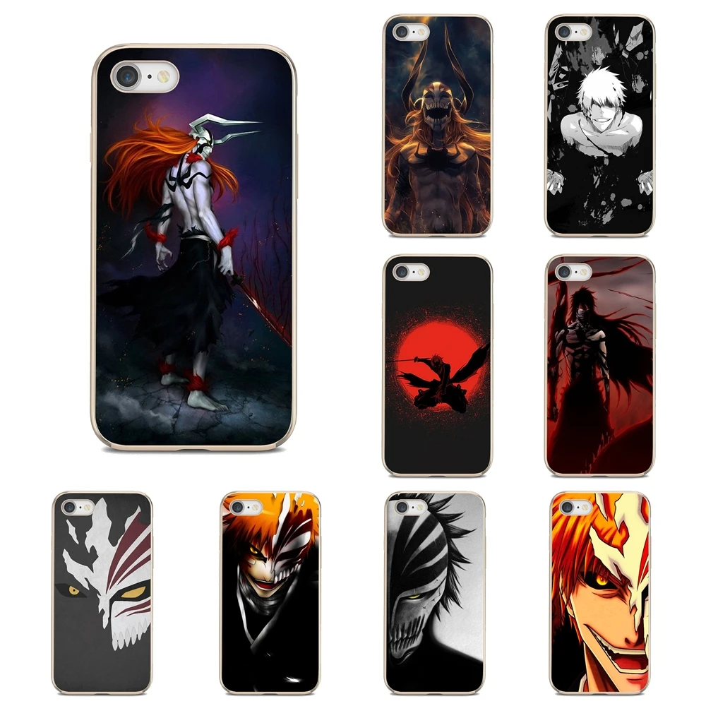 Для Motorola Moto C E4 E5 G5S G6 Plus G G2 X4 Z2 Z3 Play Ichigo Kurosaki аниме отбеливающие мягкие прозрачные
