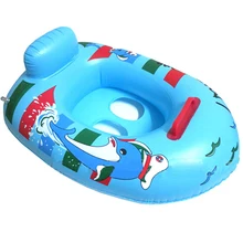 Детская надувная лодка, летний детский плавательный бассейн, аксессуары, картонные надувные кольца, детские плавательные круги, детская водная игрушка