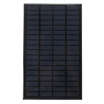 

New High quality 18V 2.5W Polycrystalline Stored Energy Power Solar Panel Module System Solar Cells Charger 19.4 x 12 x 0.3cm