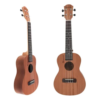 

2x 26 Inch/23 Inch Ukulele Acoustic Guitar Sapele Wood Ukulele Hawaii 4 String Guitar