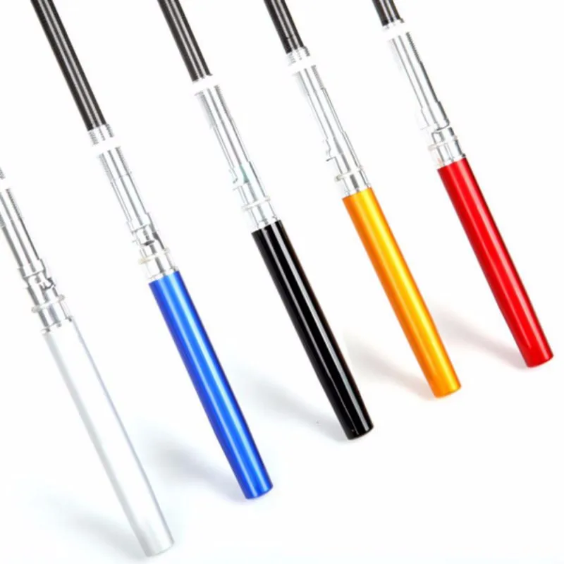 6 цветов портативная мини-удочка карманная телескопическая удочка алюминиевая ручка из сплава Форма Удочка с колесиком