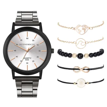 

ECONOMICXI Color Bracelet for Women's wristwatch watch Woman Ladies watches Popular Quartz Watch Luxury Bracelet Gemstone