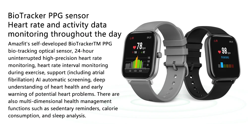 Amazfit GTS глобальная версия Смарт часы smartwatch gps Бег Спорт Пульс 5ATM водонепроницаемый браслет AMOLED экран