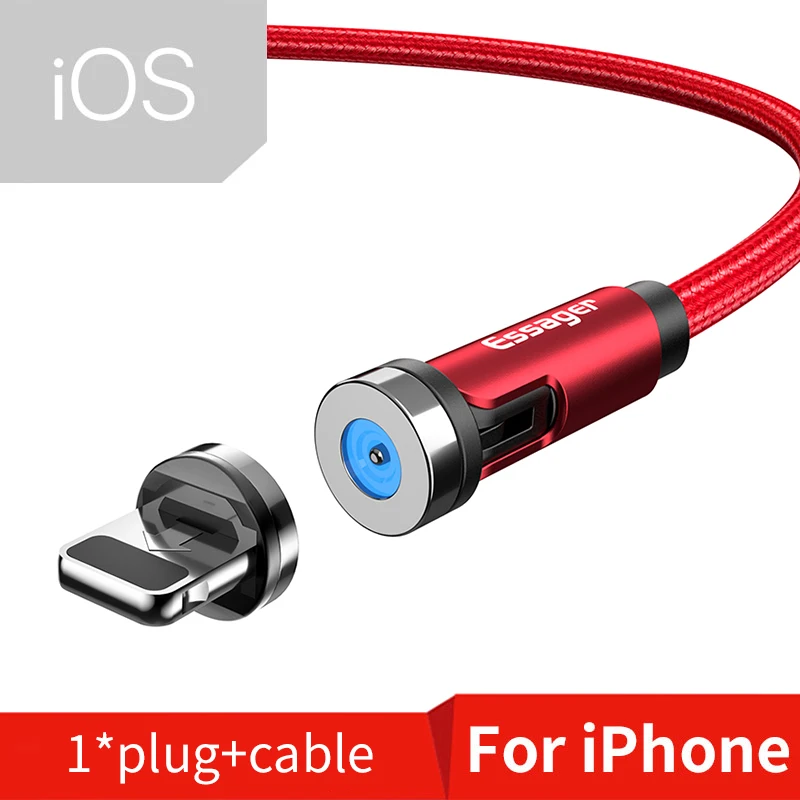 Red iOS Cable