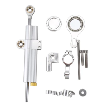 

Aluminum Adjustable Motorcycles Steering Stabilizer Damper Bracket Mount Kit for YAMAHA YZF R6 2006-2017/ R1 2009-2012