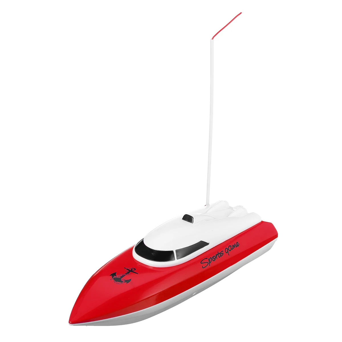24cm Plastic Remote Control Racing Boat Yacht Rechargeable Electric Speed RC Boat Vehicles Model Toys Children Toys 2 Colors