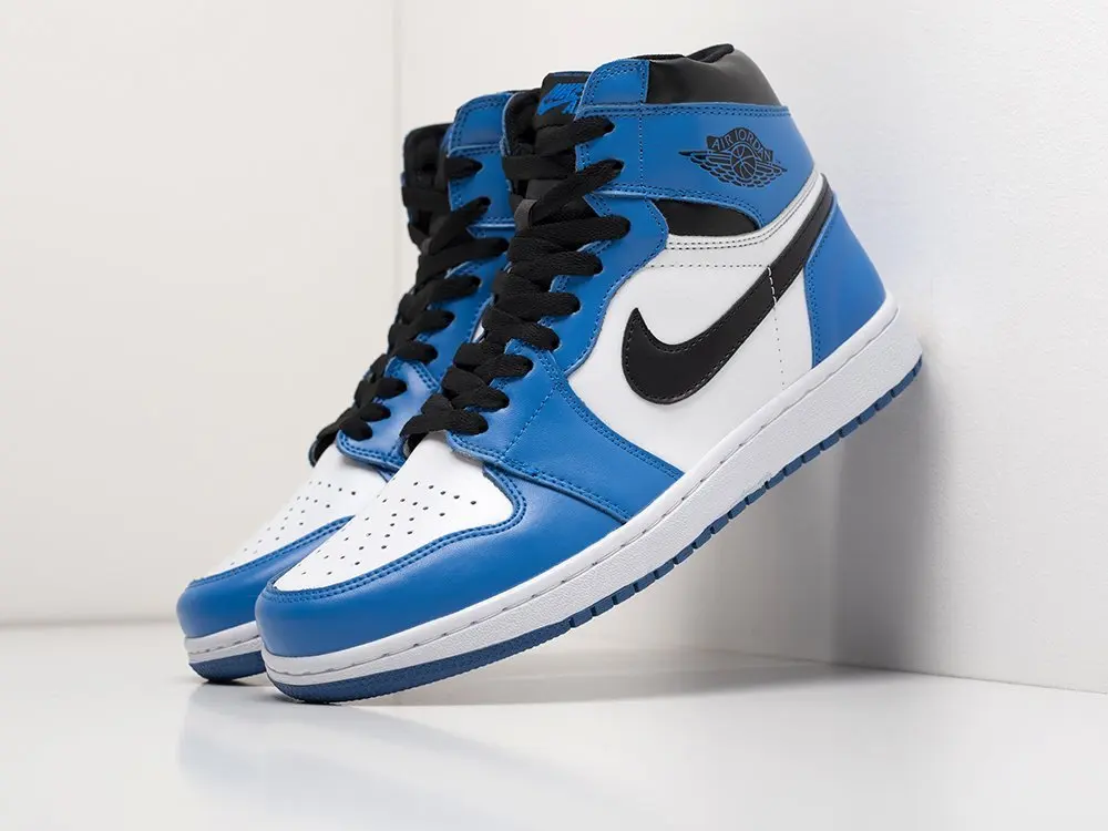 Zapatillas Nike Air Jordan 1 azul demisezon para hombre - AliExpress Calzado