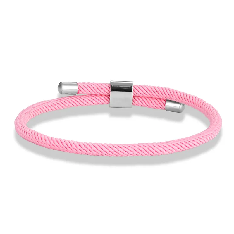 Wholesale Color Milan Rope Chain Survival Bracelets Men Women Lucky Couple Bracelet homme femme Anklet Girl Jewelry water Sporty