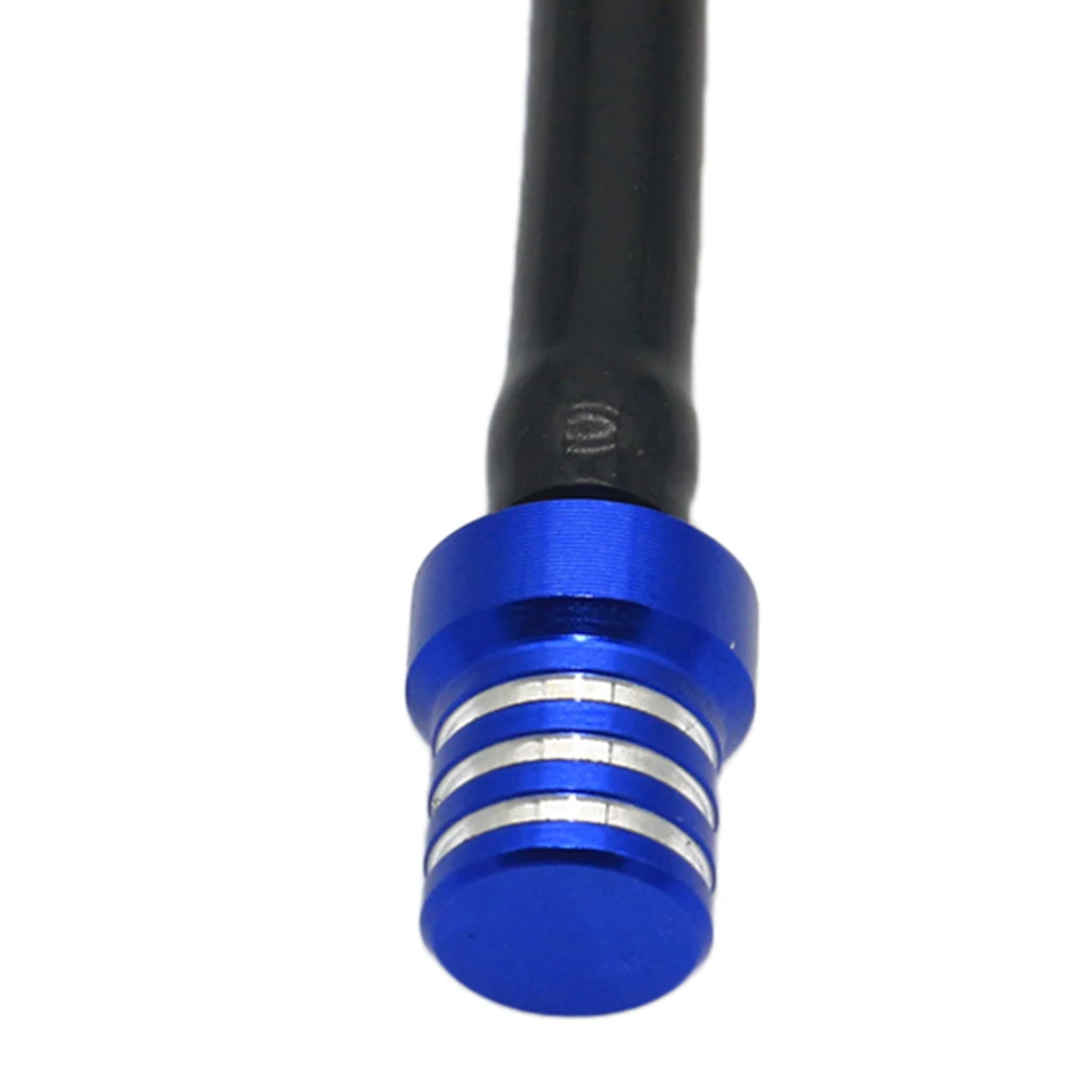 Pack of 3 Gas Fuel Tank Cap Valve Vent Breather Hose Tube for Motorcycle (Golden+Red+Blue) |