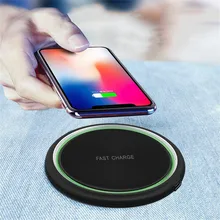 Быстрое беспроводное зарядное устройство CARPRIE 15 Вт для samsung Galaxy S10 S9/S9+ S8 Note 10, USB Qi зарядное устройство для iPhone 11 Pro XS Max XR X