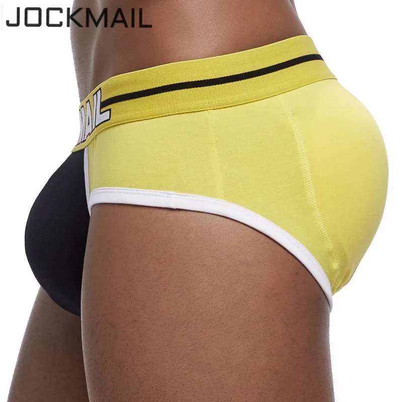 JOCKMAIL брендовые улучшенные мужские сексуальные трусы брифы коврик для пениса