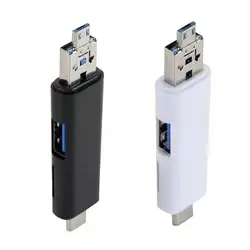 5 в 1 USB 3,0 type C/USB/Micro USB SD TF считыватель карт памяти OTG адаптер разъем Высокоскоростной считыватель карт памяти