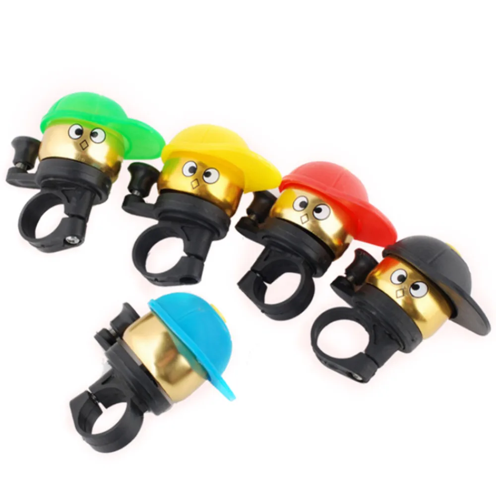 Cyrusher Cycling Bell Mini Bell Bike Bicycle Loud Ring Alarm Handlebar Bell Cap Horn Kids Cute Ring Alarm For Children Gifts