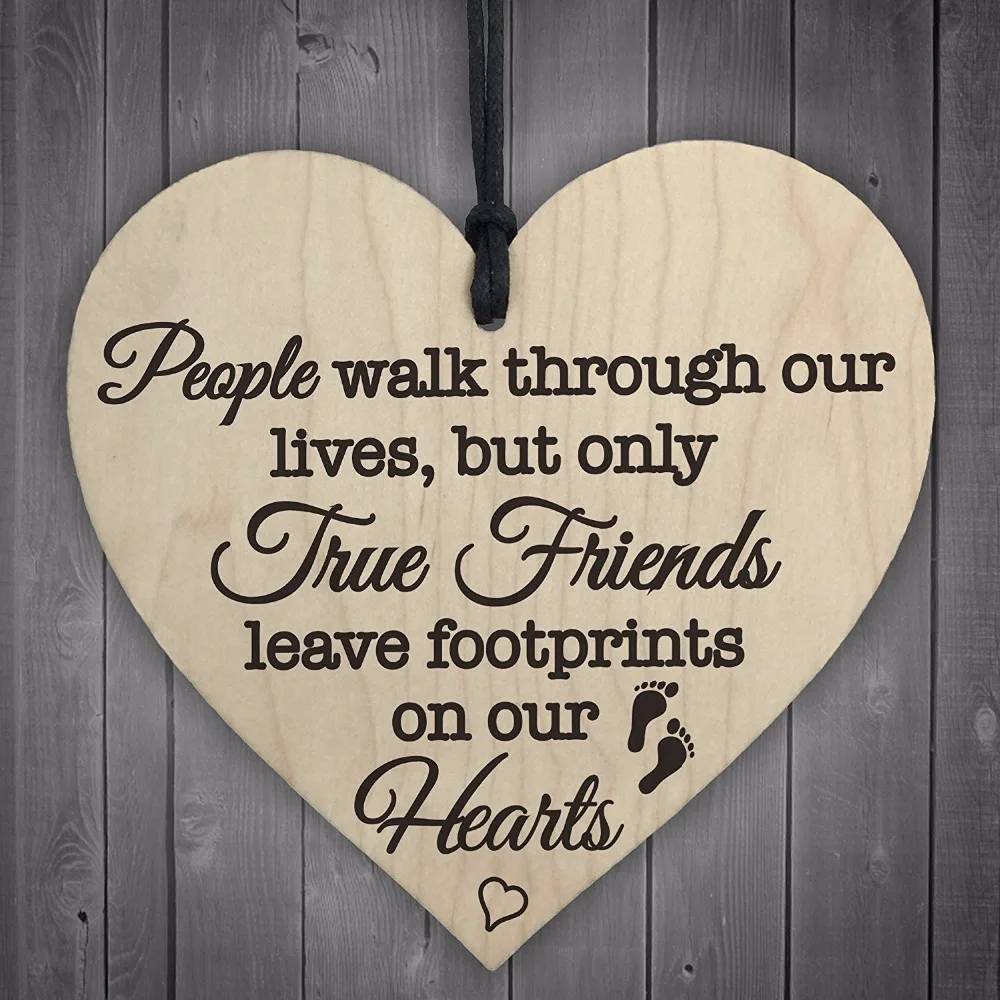 2-Meijiafei-True-Friends-Leave-Footprints-On-Our-Hearts-Wooden-Hanging-Heart-Friend-Plaque