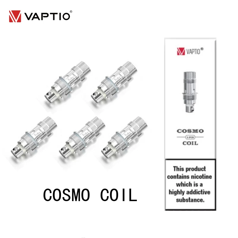 15 шт. Vaptio COSMO катушки C1/C2/C4 Тип 0 7/Ом 10-23 Вт для COMSO/TYRO NANO/LENO комплект атомайзера