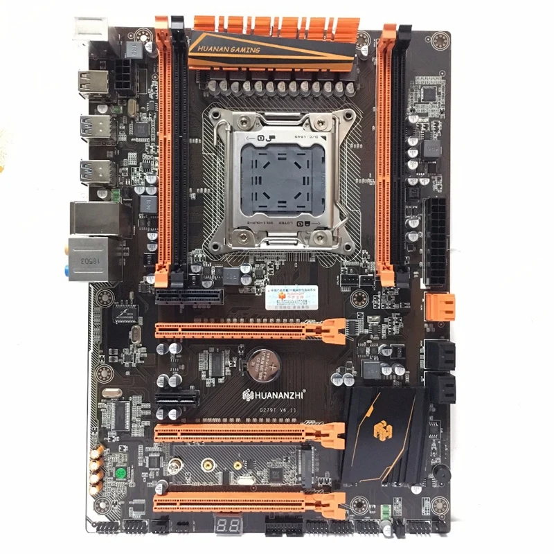 HUANANZHI Deluxe X79 2011 DDR3 PC настольные компьютеры Материнские платы компьютер Материнские платы 3xPCI-E X16 7,1 Звуковая дорожка Crossfire