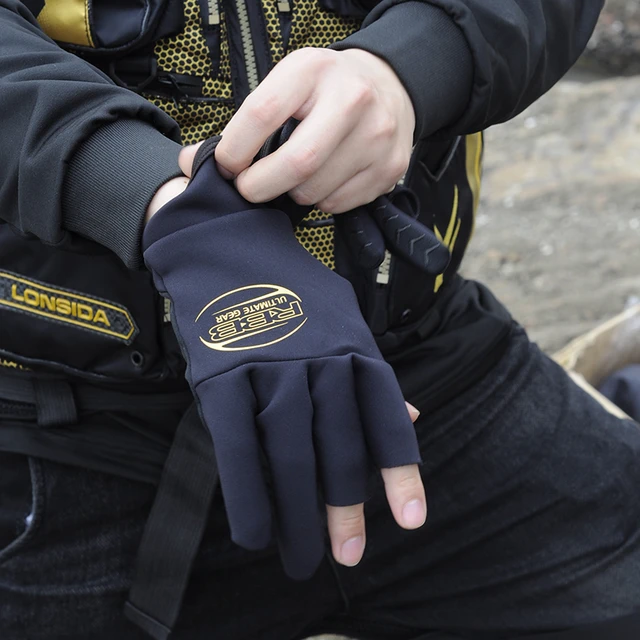 Japan's RBB Professional Fishing Gloves Waterproof Wear-resistant