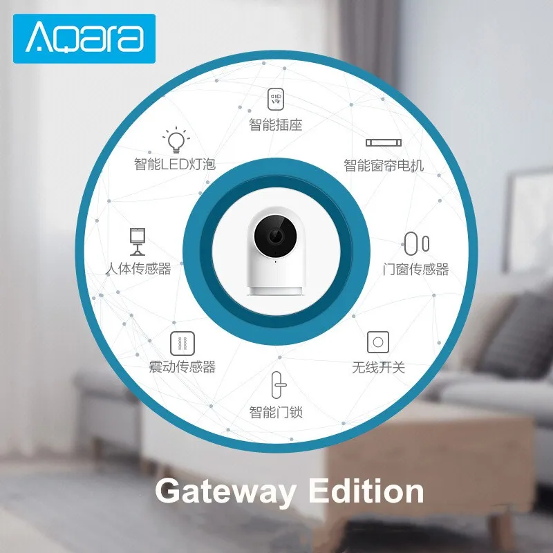Умная камера AQara G2 1080P Zigbee 3 0 Gateway Edition ночное видение распознавание ии умное