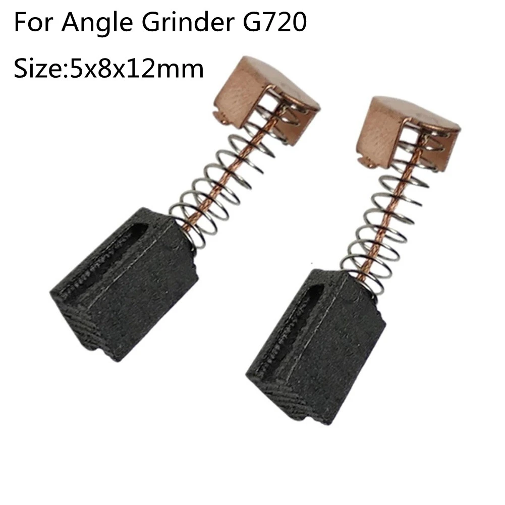 Ten einde raad Andes Slot 2 Stuks Koolborstels 5X8X12Mm Onderdelen Voor Black Decker Haakse Slijper  G720 Power Tools accessoires Hoge Kwaliteit|Accessoires voor elektrisch  gereedschap| - AliExpress