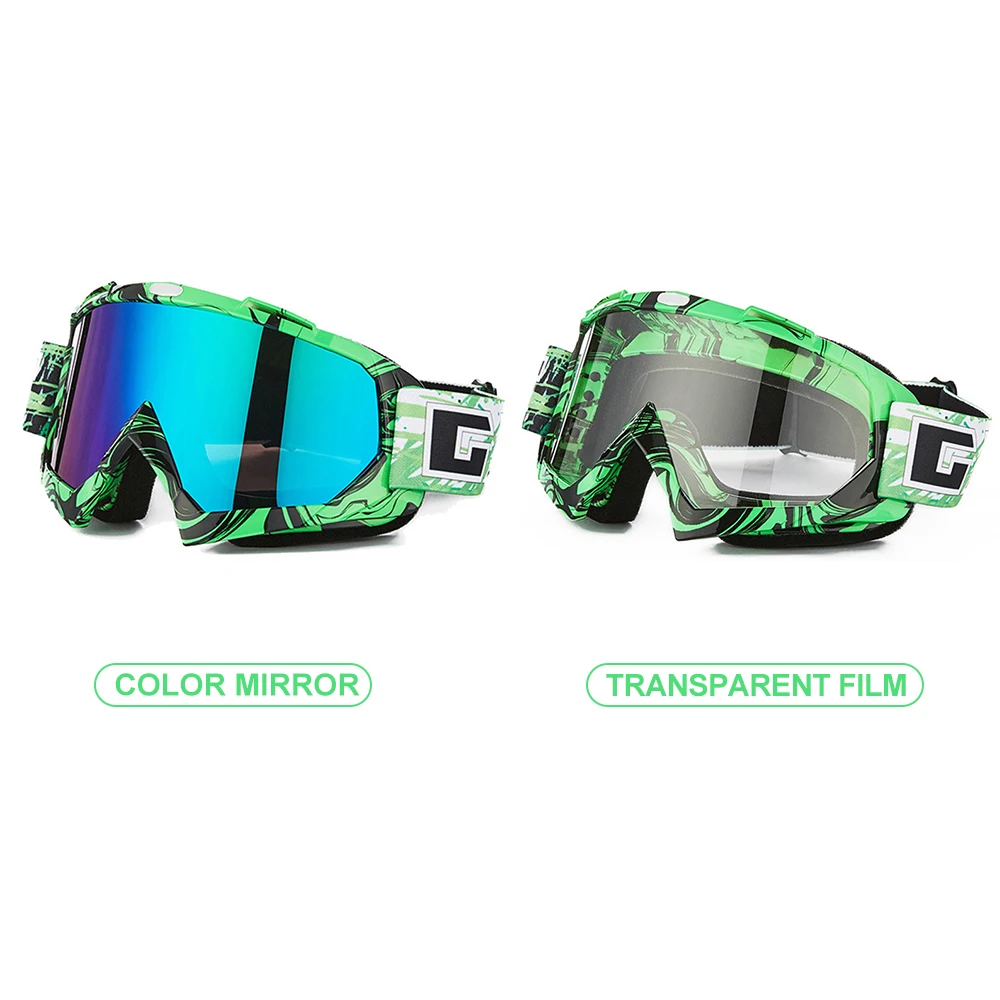 Мотоциклетные очки на лобовое стекло спортивные простые Стильные мотоциклетные