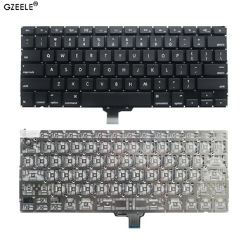 

GZEELE NEW For Apple Macbook Pro A1278 MA990 991 MB466 MB467 US Keyboard without frame English Laptop Keyboard 2009-2012 Year