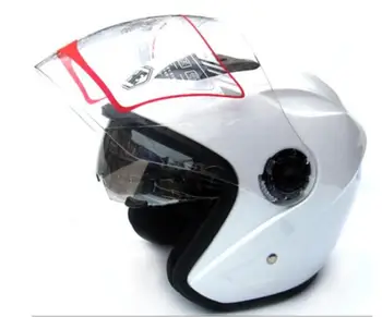 

Eternal motorcycle helmet men and women helmet YH-856 double lens half helmet four seasons universal 60