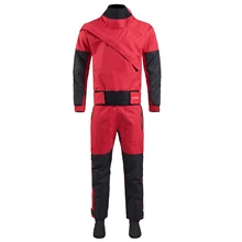 

Women Drysuits Oeko-Tex Pro Fabric Nylon Waterproof TI Zippers Latex Gasket on Neck and Wrist Fully Seal Recommend Use Padding