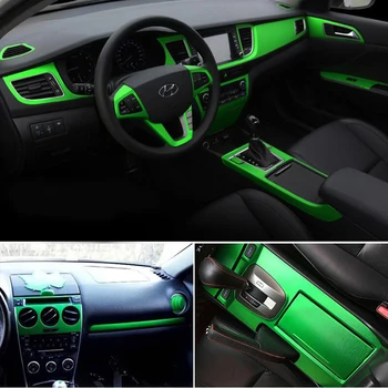 

60x152cm ICE Matte Stain PVC Vinyl Sheet Car Wrap Film Stickers Car Interior Decals Blue/Silver/Purple/Orange/Green Car Styling