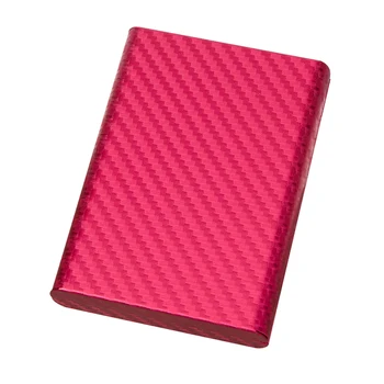 

Travel Security Credit Card Holder Protective Anti Magnetic Box Business Bank Storage 6 Slots Wallet Aluminum Alloy Case Men