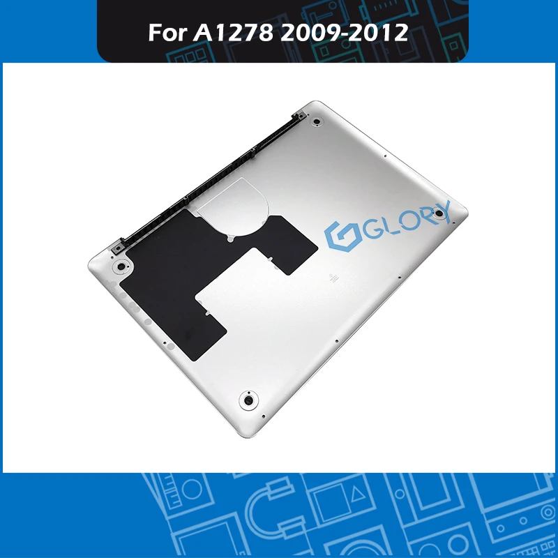 Нижняя крышка для ноутбука Macbook Pro 1" A1278 нижний чехол Замена 2009-2012 год