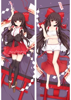 

Touhou Project Hakurei Reimu Anime full body pillow cover case Decorative Hugging Body pillowcase