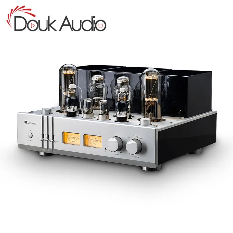 Douk аудио Hi-end Hi-Fi стерео 300B Push 845 ламповый усилитель класса A одноконцевый чистый пост-уровень баланс усилитель мощности