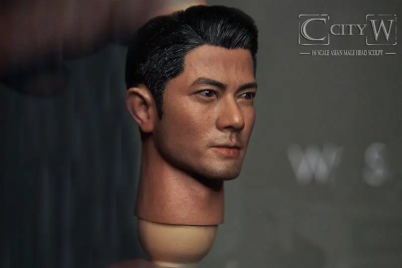 1//6 Bald male Head Takeshi Kaneshiro Head Sculpt PVC Head Model F 12/'/' Figure CN