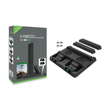 

Vertical Stand with Cooling Fan Cooler Dual Controller Charger Charging Station for XBOX ONE/X/S