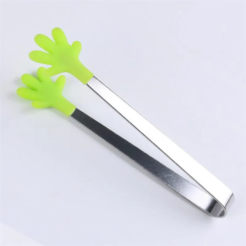 Food Tongs With Anti Slip Silicone Gloves