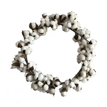 

Artificial Flowers Wreath cotton Spring Wreath Outdoor for Front Door Décor