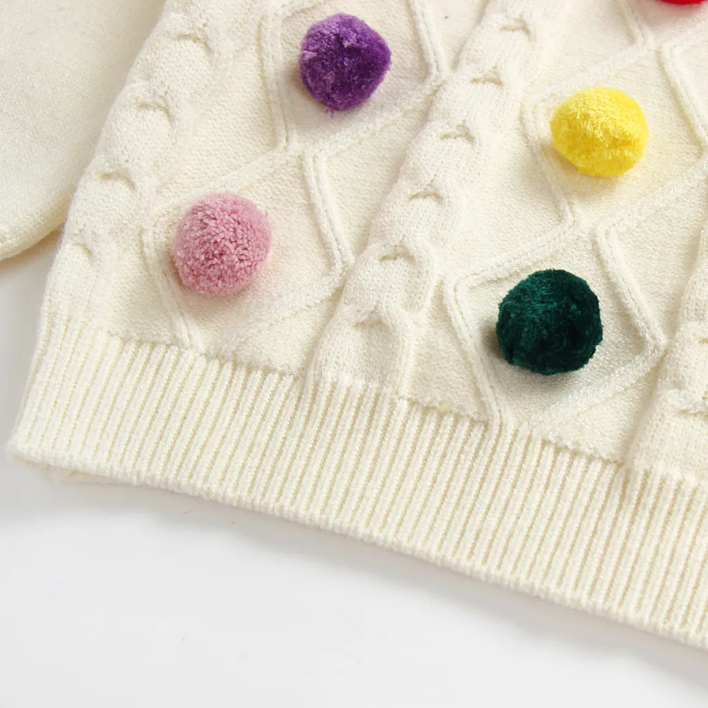 Зимняя одежда для маленьких девочек свитер для малышей свитера для девочек рождественские детские свитера pull fille одежда с длинными рукавами в стиле пэчворк Z4