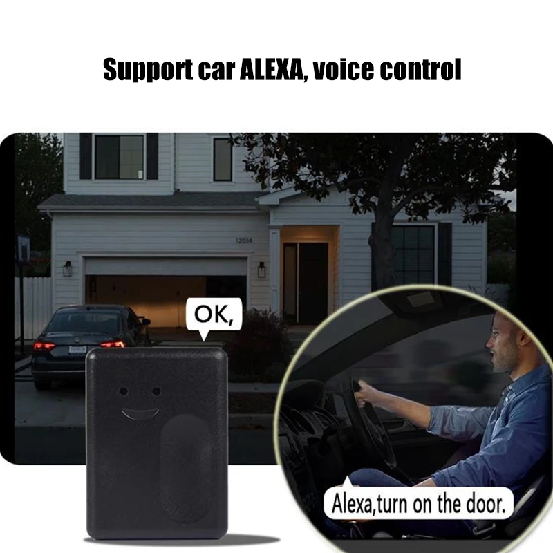 FULL-Garage Door Voice Control Smart Switch Garage Door WIFI Switch