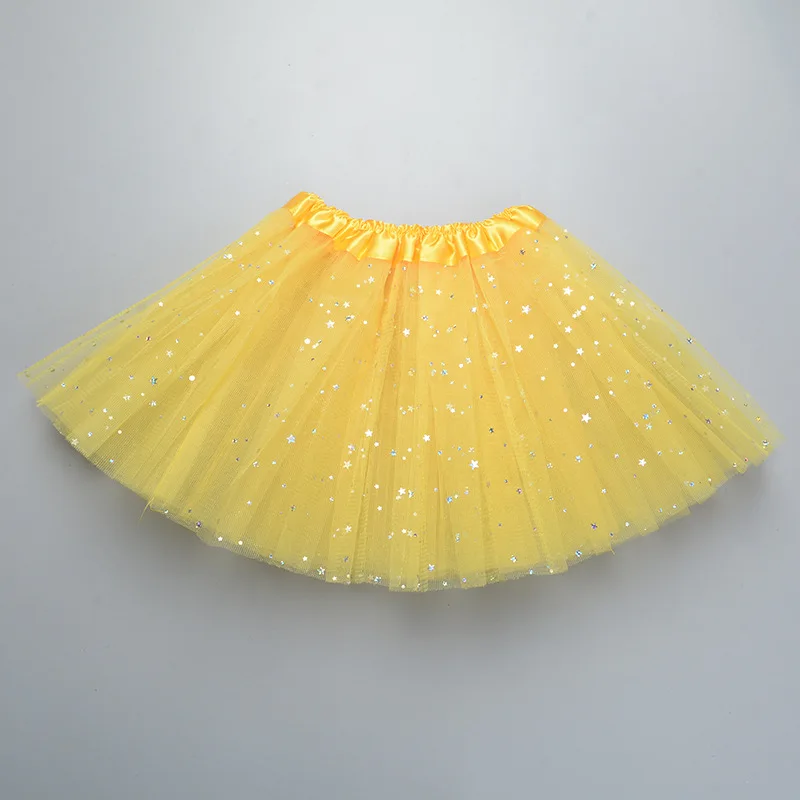 Star Girls Ballet Tutu Kids Birthday Princess Skirt Party Favor Short Dress Skirts  Gift  2-8 Years   Cosplay Halloween