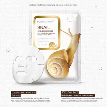 

1pcs Snail Deep Moisturizing Skin Care Whitening Oil Remover Blackhead Masks Control Face G2R2