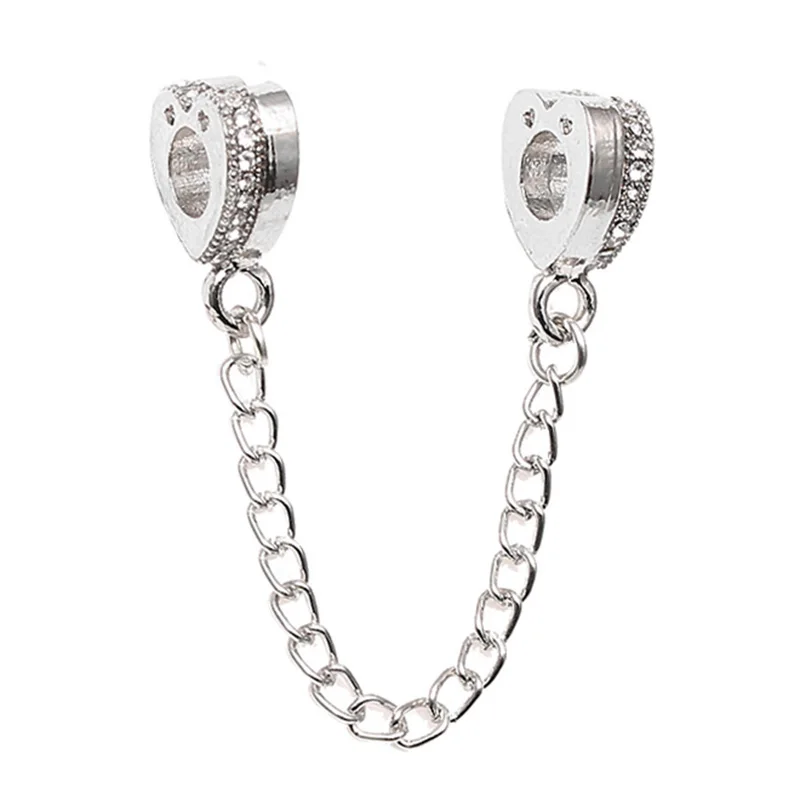 BD030 Boosbiy 2 шт. Новая Радуга любви Очаровательная подвеска из бусин Fit Pandora браслет и ожерелье для женщин DIY ювелирных изделий - Цвет: BD030